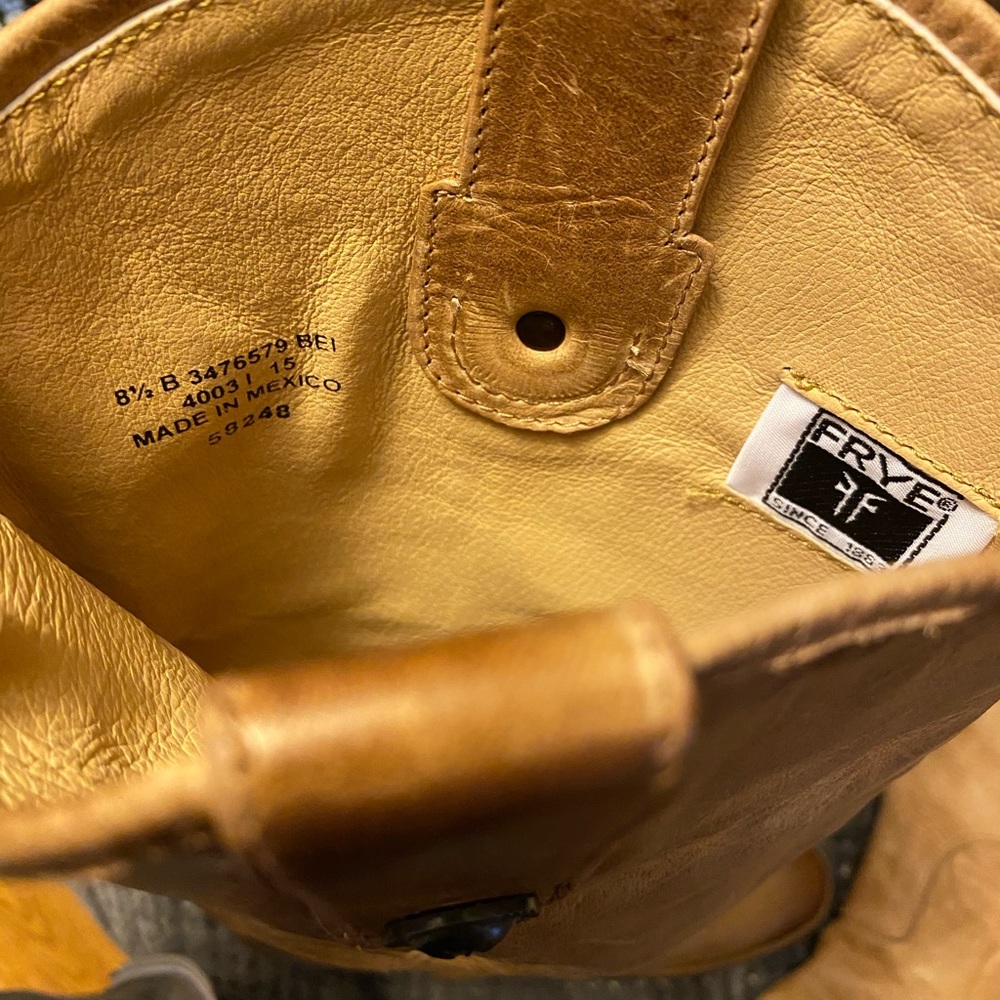 Frye Jackie button boots